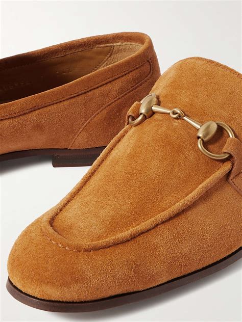 does gucci mens jordaan loafer run big in size|Gucci jordaan loafer suede.